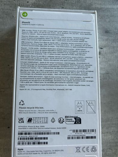 iPhone 15