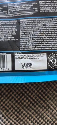 H&B Lean Proteib 650g Vanilla Flavour