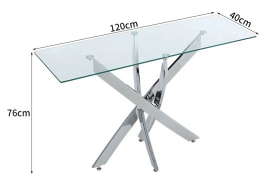 Glass Topped Table Set