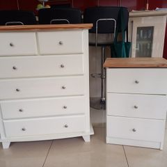 chest of drawers and locker