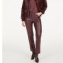Marc Aurel Shimmering Luxe Bomber Jacket - Burgundy - UK10 - BNWT RRP 300 Image 3