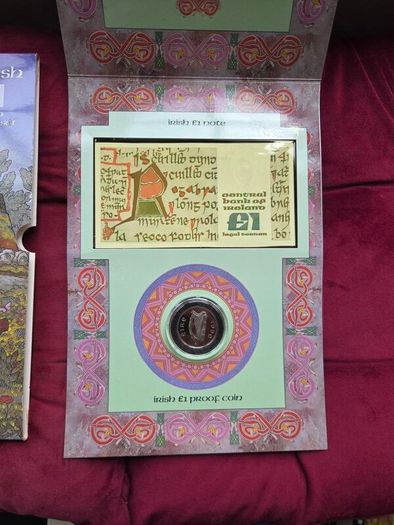 Irish 1 pound proof set