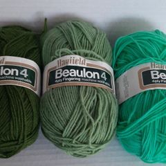 New vintage wool knitting crochet crafts