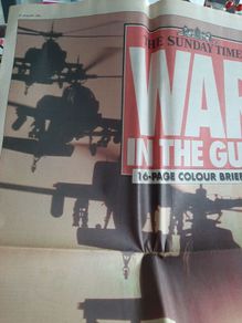 Sunday Times Gulf War supplement 1991