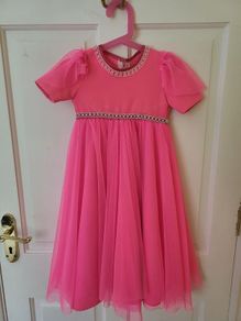 pink dress hand maid