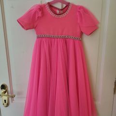 pink dress hand maid