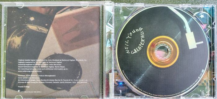 Neil Young - Greatest Hits HDCD (2004) Compilation EX+