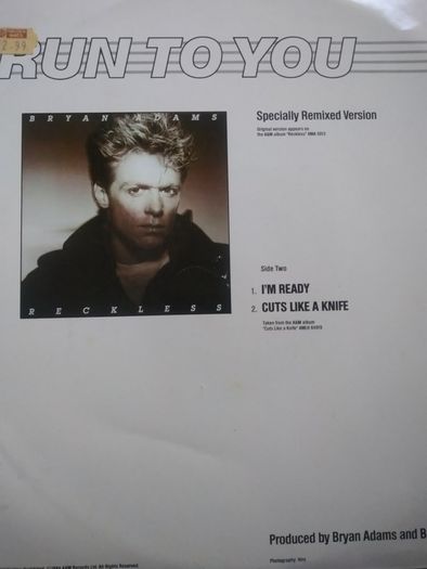 Bryan Adams run to you