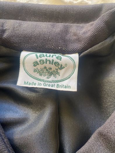 Vintage Laura Ashley sailor jacket 1980's