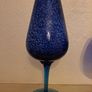 Large Blue Glass Vases Image 2