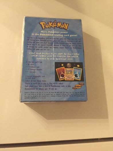 Pokemon Trading Card Game Blackout Theme Deck(Unopened). Base Set : Potential Shadowless. See description