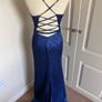 Stunning midnight blue Elliott Chambers debs / XS / evening dress - size 8 Image 4
