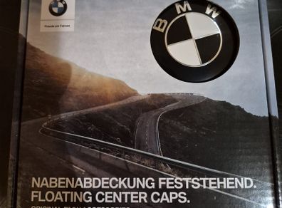 Floating BMW Centre Caps (68mm) Free Post