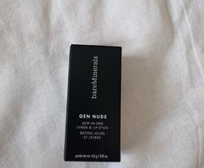 bare minerals cheek and lip stick just peachy