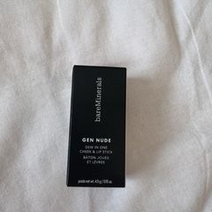 bare minerals cheek and lip stick just peachy