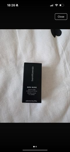 bare minerals cheek and lip stick just peachy