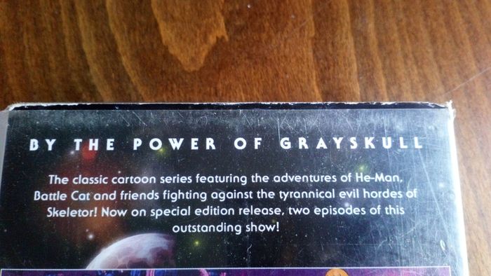 VHS He Man and The Masters Of The Universe Vol 2