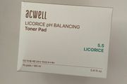 Acwell licorice ph balancing toner pads 70 pads