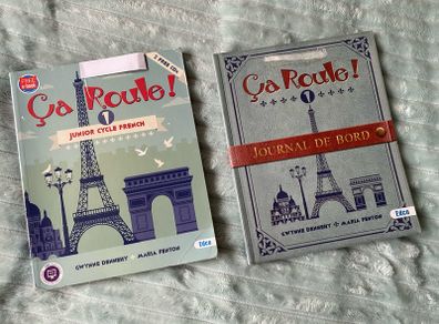 Junior cycle French Ca Roule 1 Textbook & Workbook with free e- book