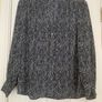 Dunnes Top Navy White Mix Image 3