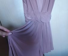 nude playsuit dress