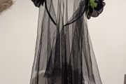 Black veil for Halloween