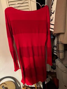 Tommy Hilfiger red dress / M /