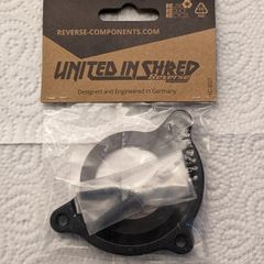 Reverse Components chain guard BB mount adapter - black