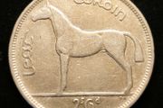 #781 - Ireland - 1939 - Half Crown - Silver - KM.16