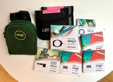 Set of Lee 'Seven' filters & accessories