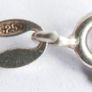 Vintage 925 Sterling Silver Cat Pendant Necklace - enamel detail Image 8