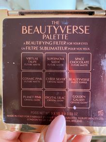 Charlotte Tilbury thebeautyverse palette