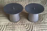 Fluted Pillar Candle Holder