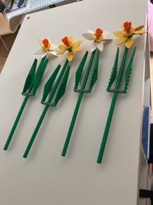 Lego flowers Daffodils (4)