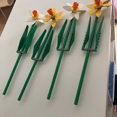 Lego flowers Daffodils (4)