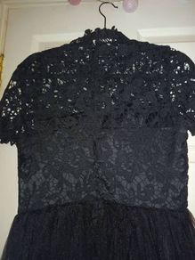 Black evening gown