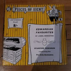 Edwardian Favourites 45 RPM Extended Play Pye Pieces Of Eight PEP 102 Stanford Robinson Pro Arte Orchestra