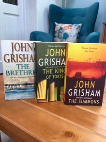 3 John Grisham books