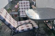garden table 4 chairs