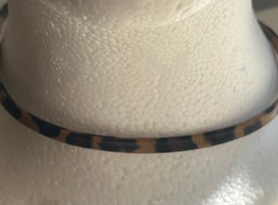 Animal Print Choker