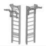 Nala Moves. Multifunctional Wall Mounted Pull Up Bar/Chin Up bar, Dip Station for Indoor Home Gym workout. Image 6