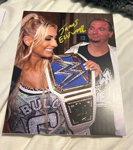 Wrestling autographs