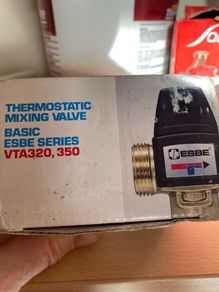 thermostatic mixing valve ESBE series VTA 320