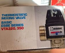 thermostatic mixing valve ESBE series VTA 320