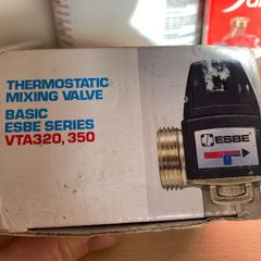 thermostatic mixing valve ESBE series VTA 320