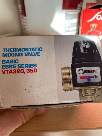 thermostatic mixing valve ESBE series VTA 320