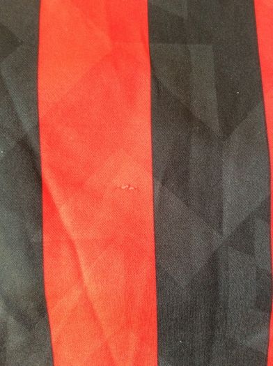 AC Milan Jersey. Official Lotto Mens Home Jersey. Season 1994/1995. Original From The Time. Not A Modern Day Remake.