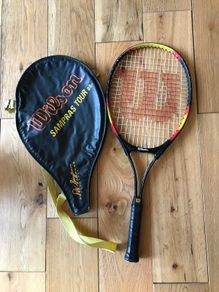 Pre-owned vintage Wilson Racket with cover