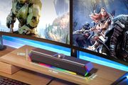 G11 PC Speakers for Desktop, Touch Lights Computer Speakers with Surge Clear Sound, USB C/USB Powered for Computer Desktop PC Laptop Monitor