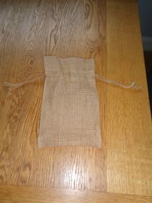 Hessian/Jute Drawstring Bag for Sale